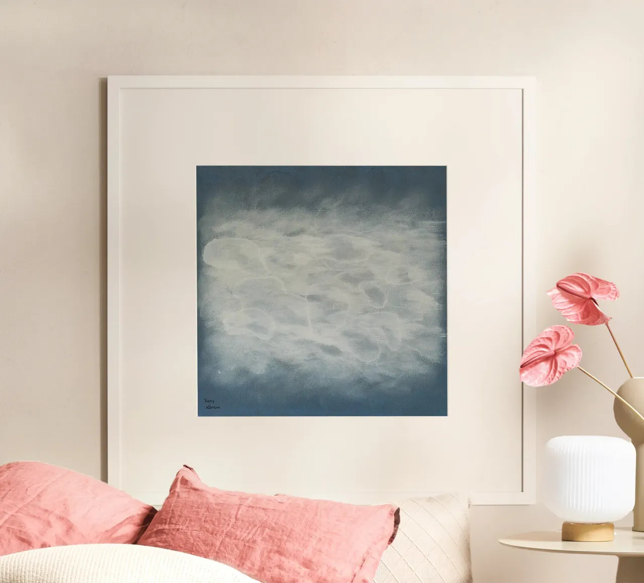 HIDDEN WORLD poster da Thierry Vobmann Abstract painting