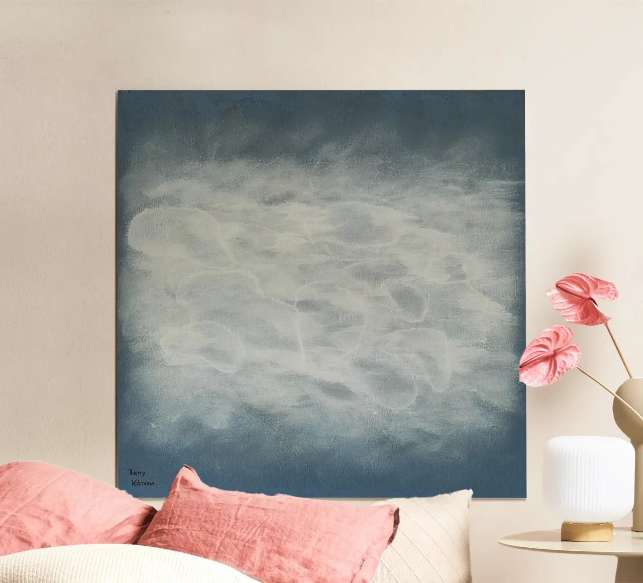 HIDDEN WORLD poster da Thierry Vobmann Abstract painting