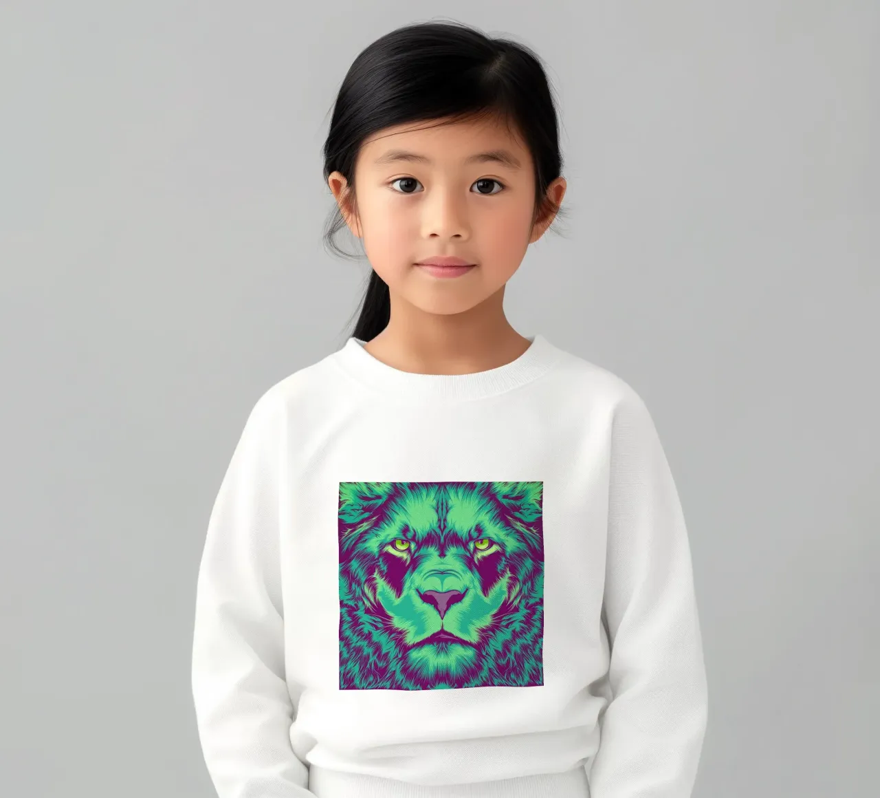 Lion felpa bambino da Cranio Dsgn