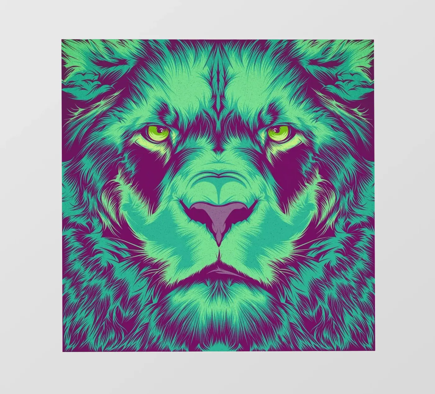 Lion pellicola backlit da Cranio Dsgn