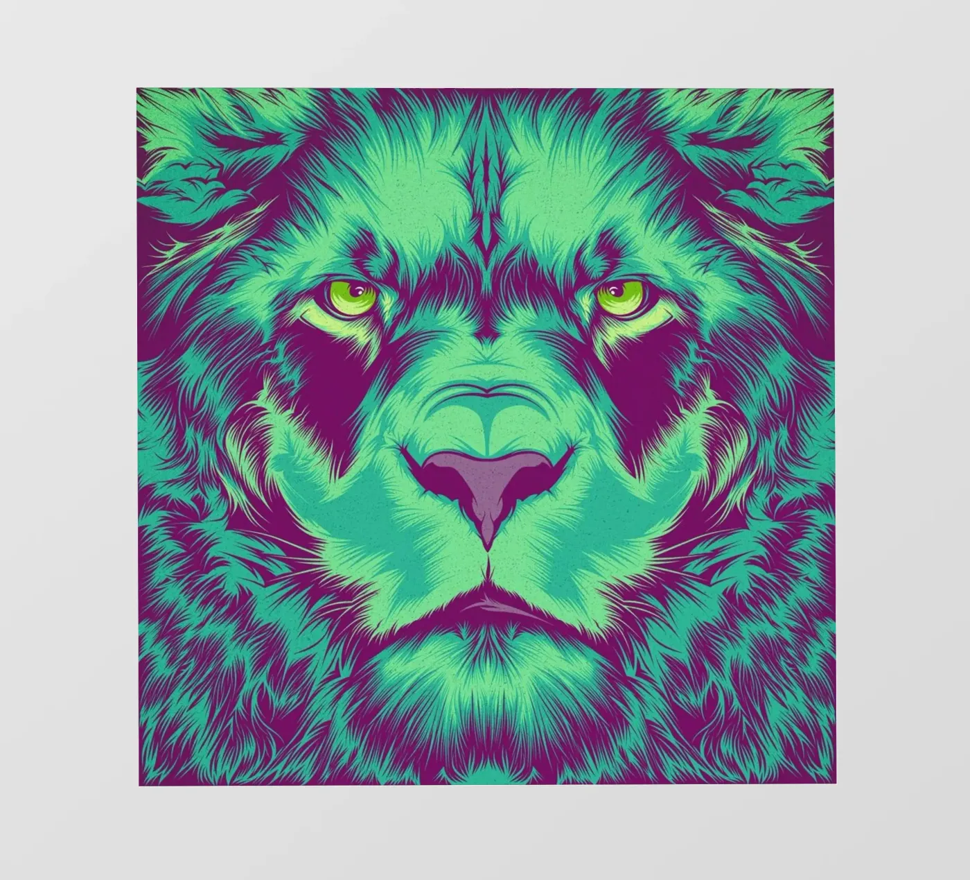 Lion pellicola backlit da Cranio Dsgn