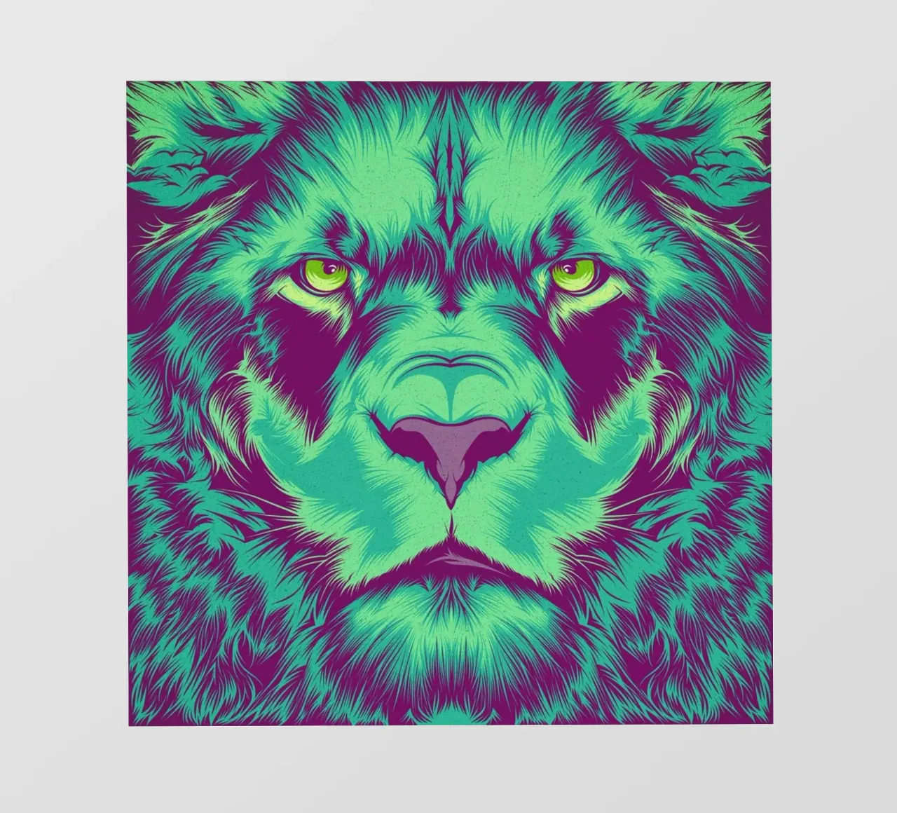 Lion telo in pvc da Cranio Dsgn