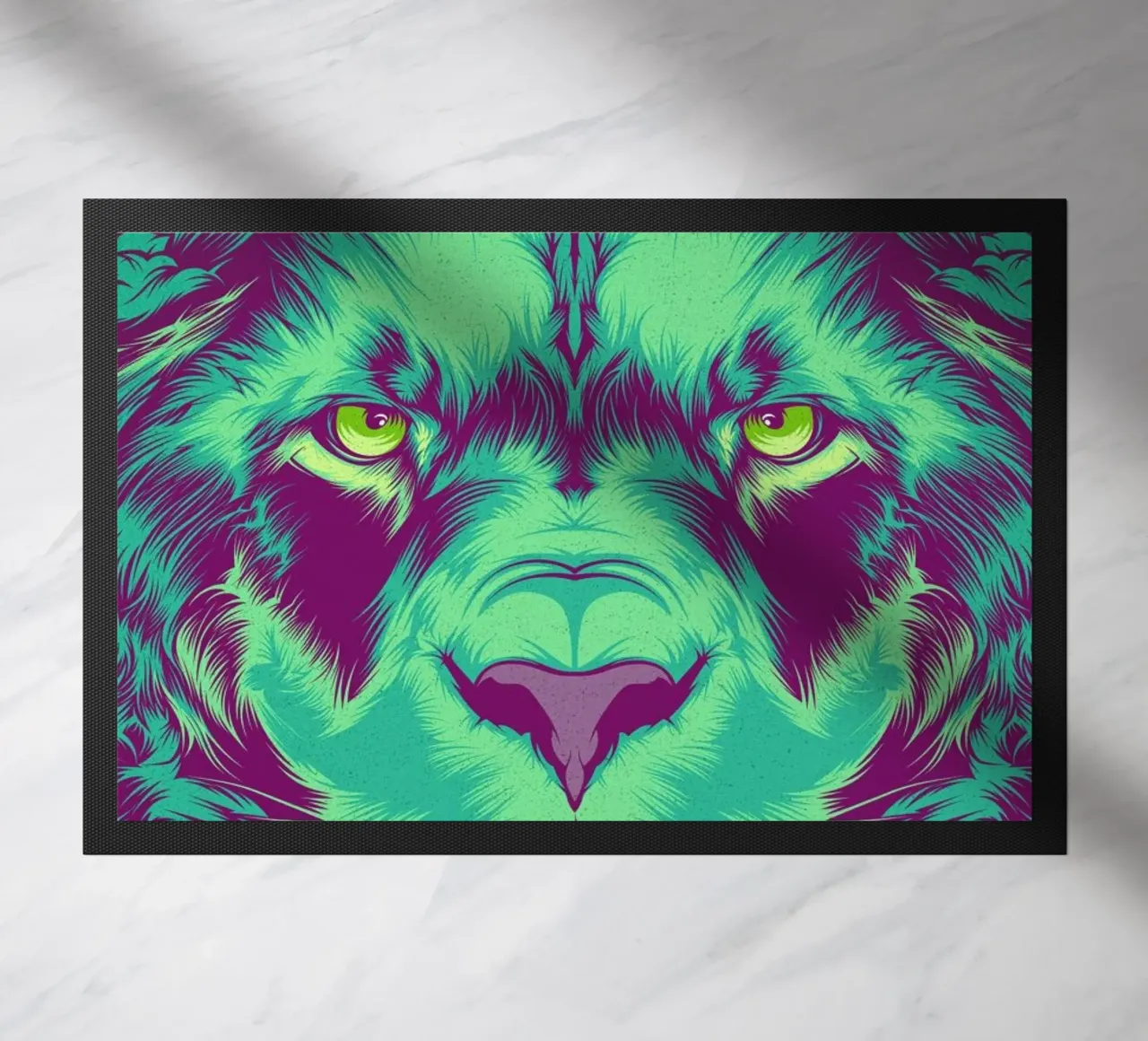 Lion doormat by Cranio Dsgn