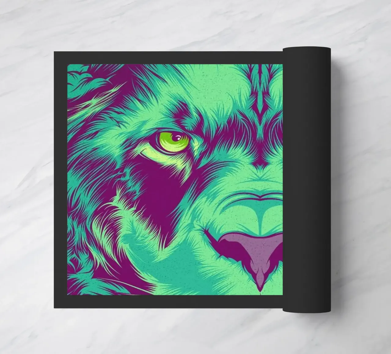 Lion doormat by Cranio Dsgn