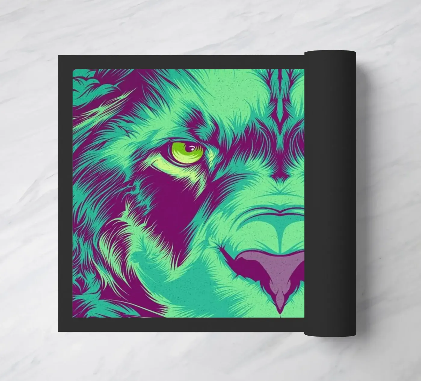 Lion deurmat van Cranio Dsgn
