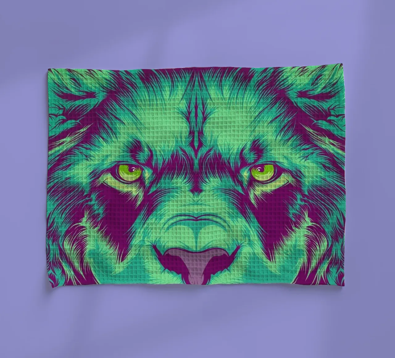 Lion canovaccio da cucina da Cranio Dsgn
