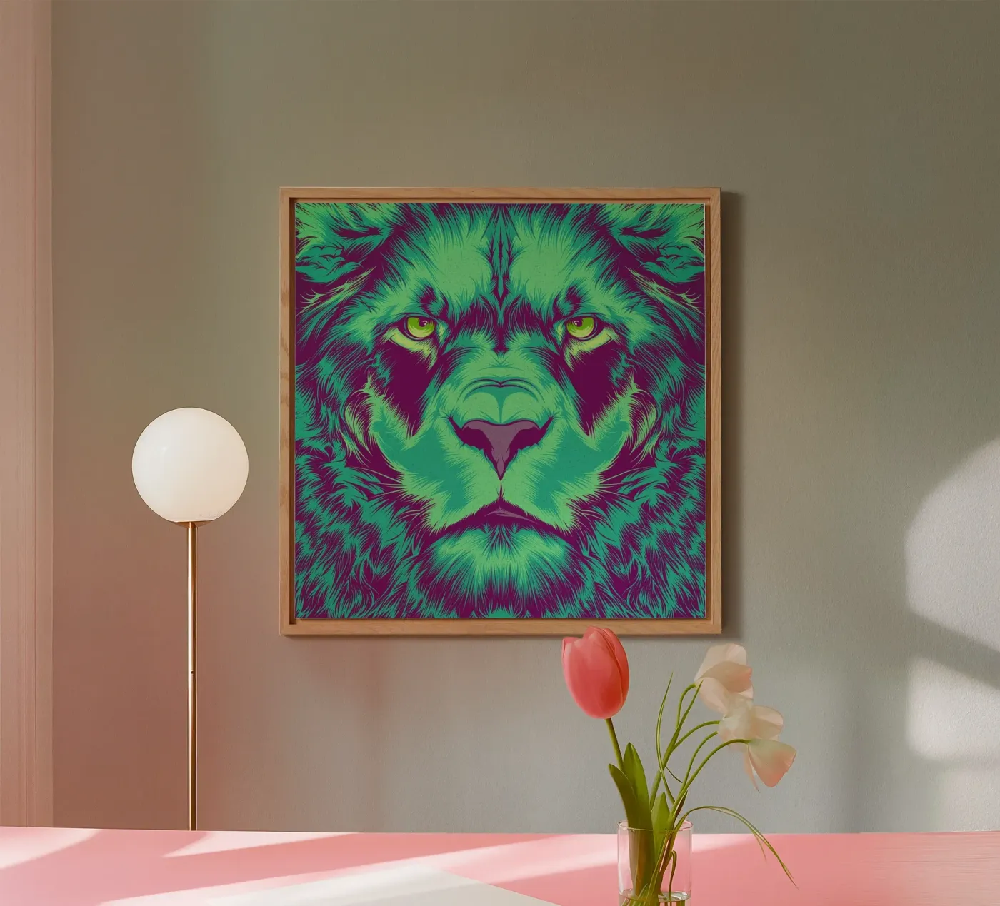 Lion pannello forex da Cranio Dsgn