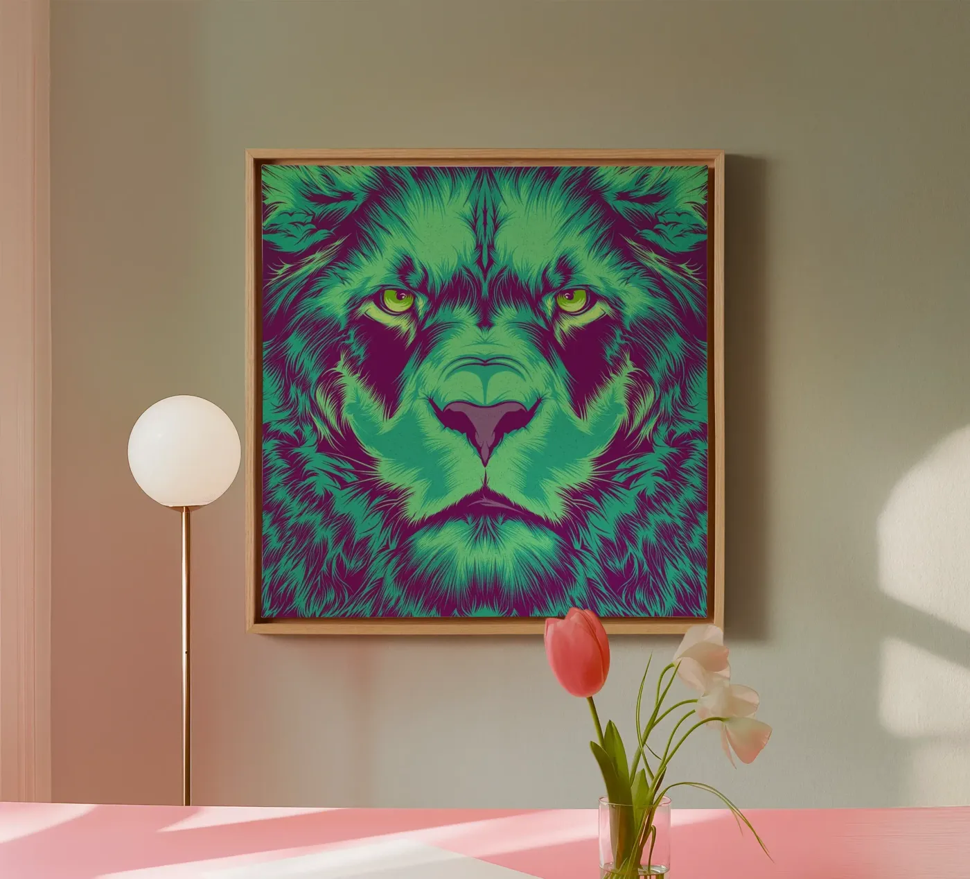 Lion tela da Cranio Dsgn