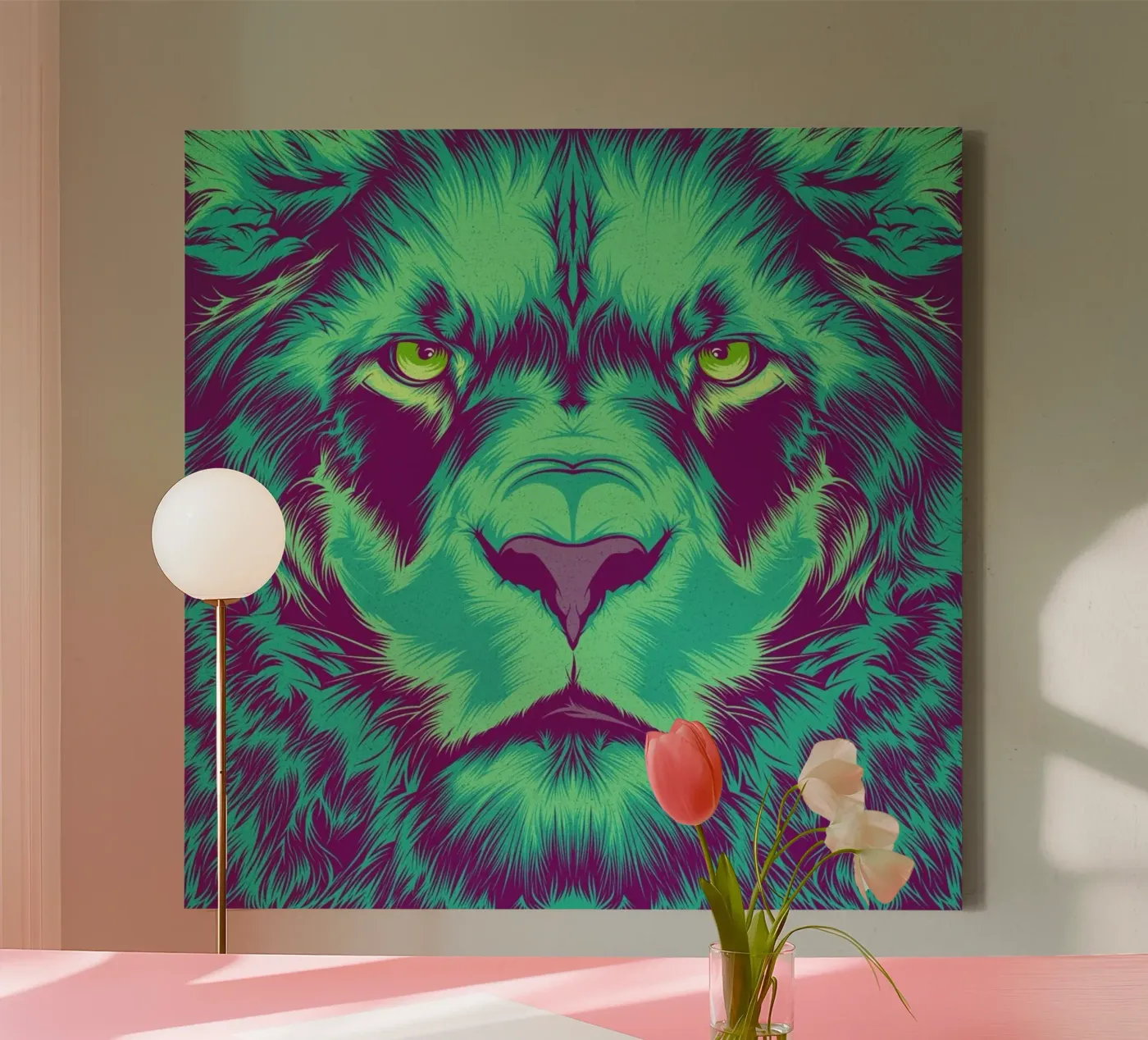 Lion tela da Cranio Dsgn