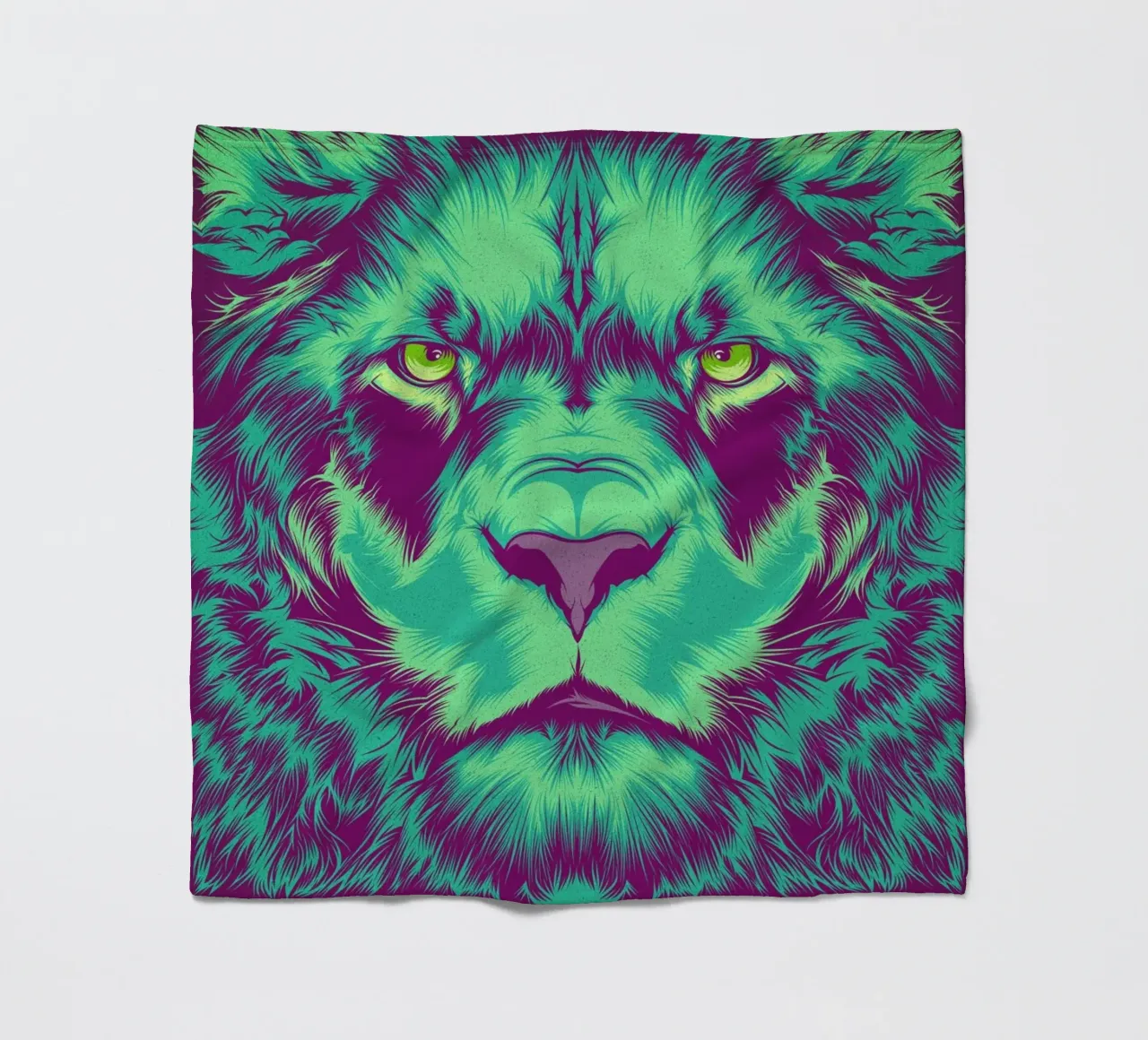 Lion coperta in pile da Cranio Dsgn