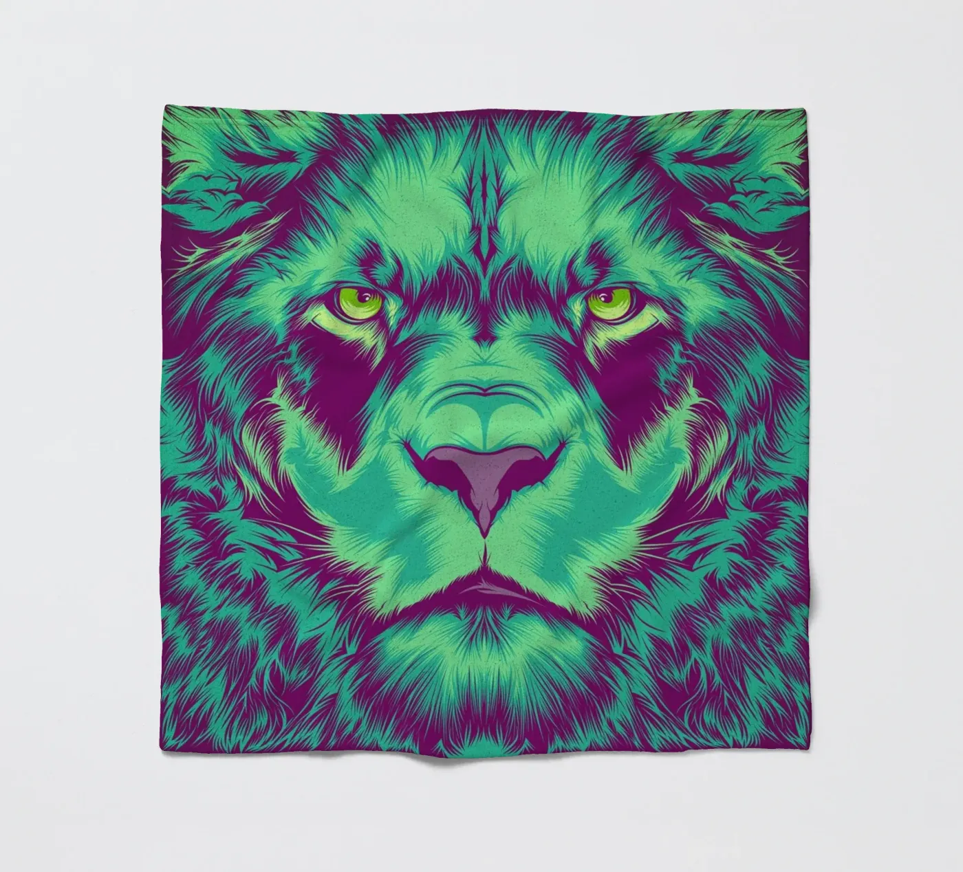 Lion Fleecedecke von Cranio Dsgn