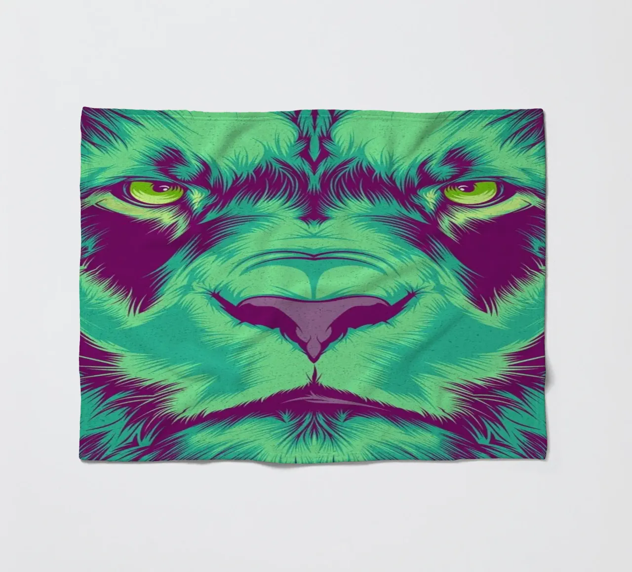 Lion coperta in pile da Cranio Dsgn