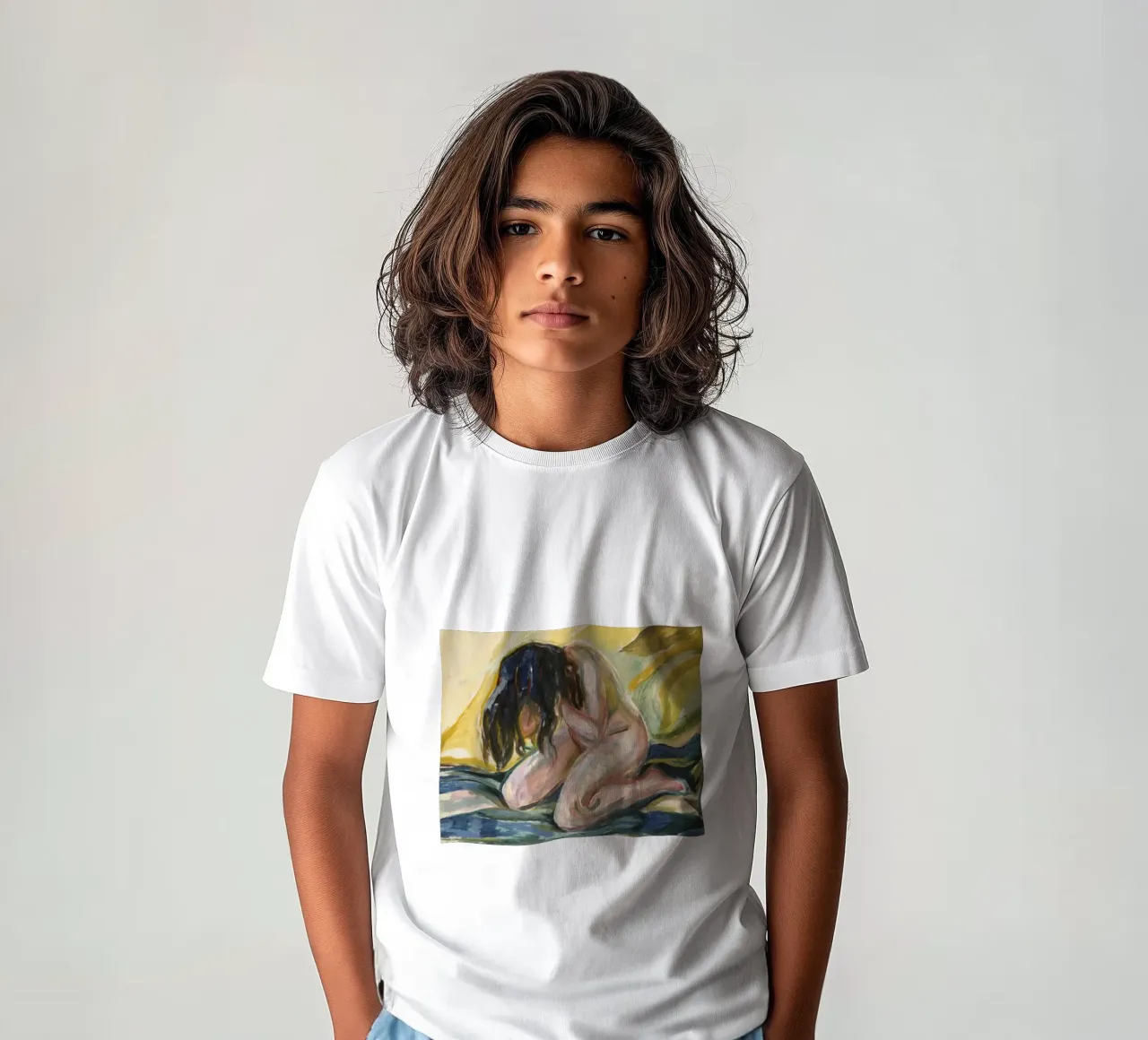 sorry vrouw kinder t-shirt van cupcup art