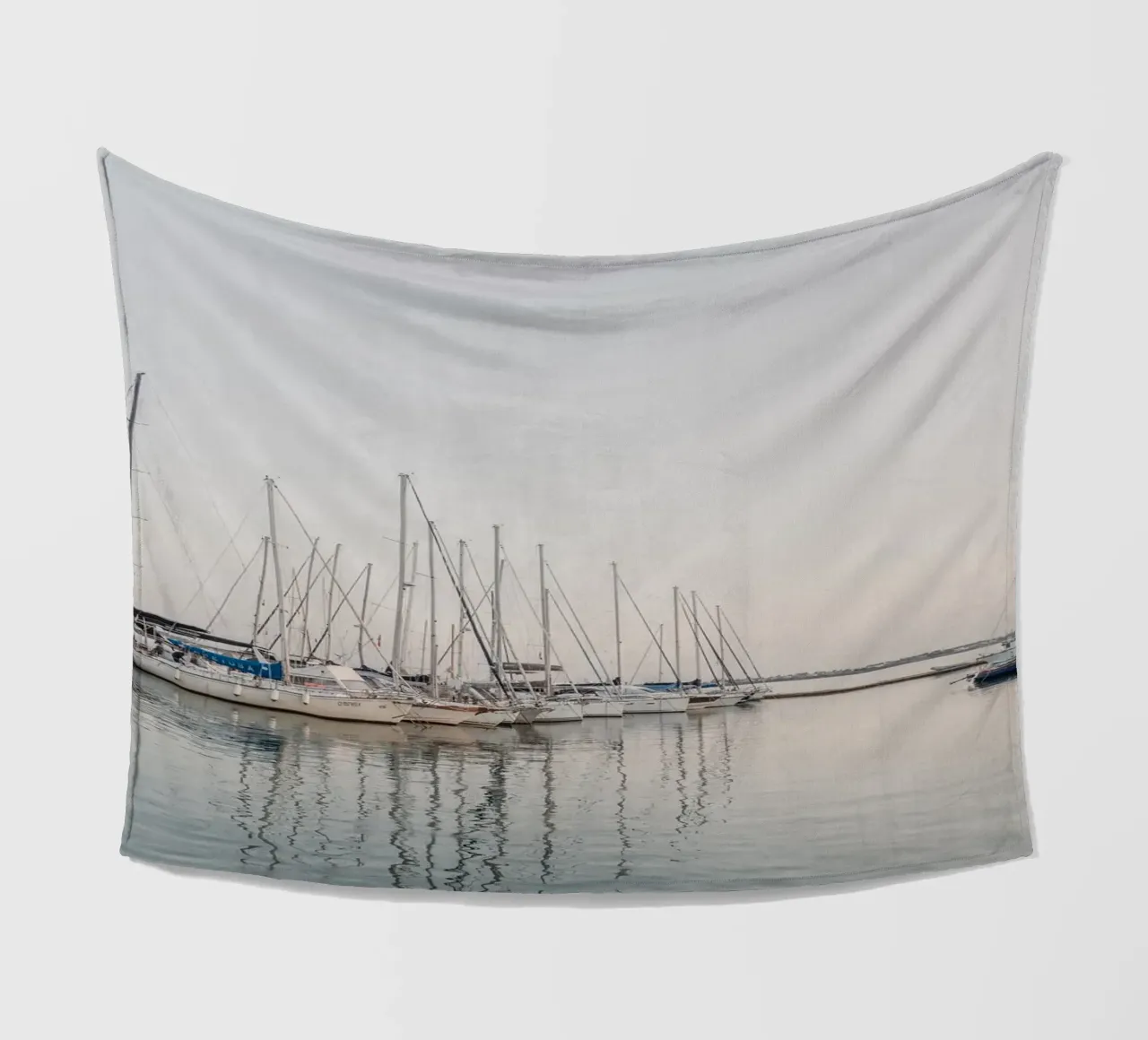 Sailboats in Sicily coperta in pile da photolovers