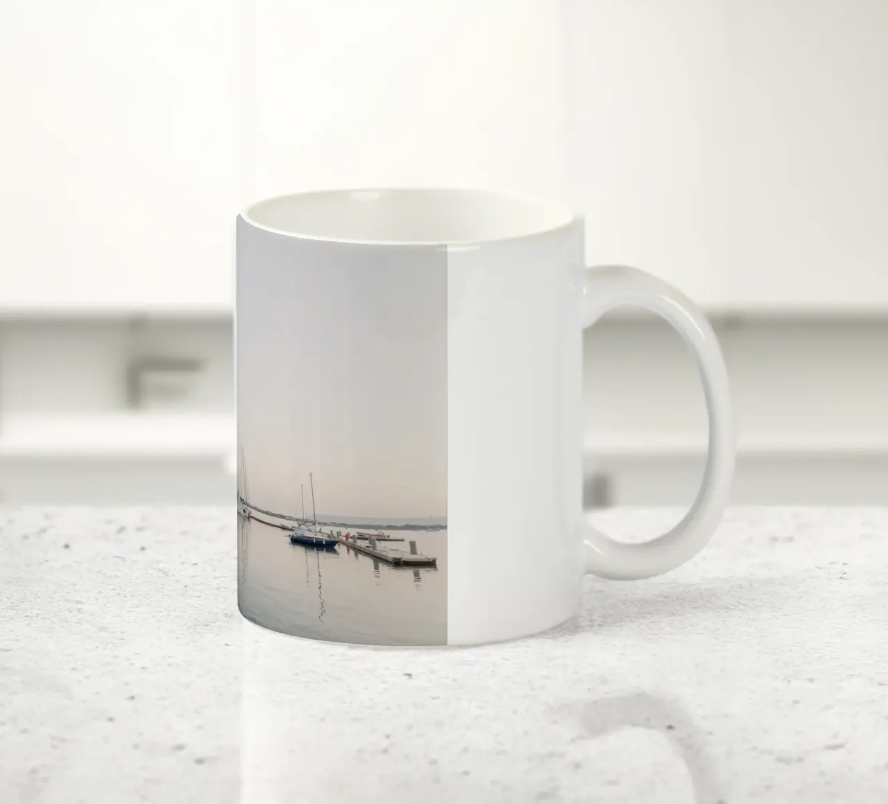 Sailboats in Sicily tazza in ceramica da photolovers