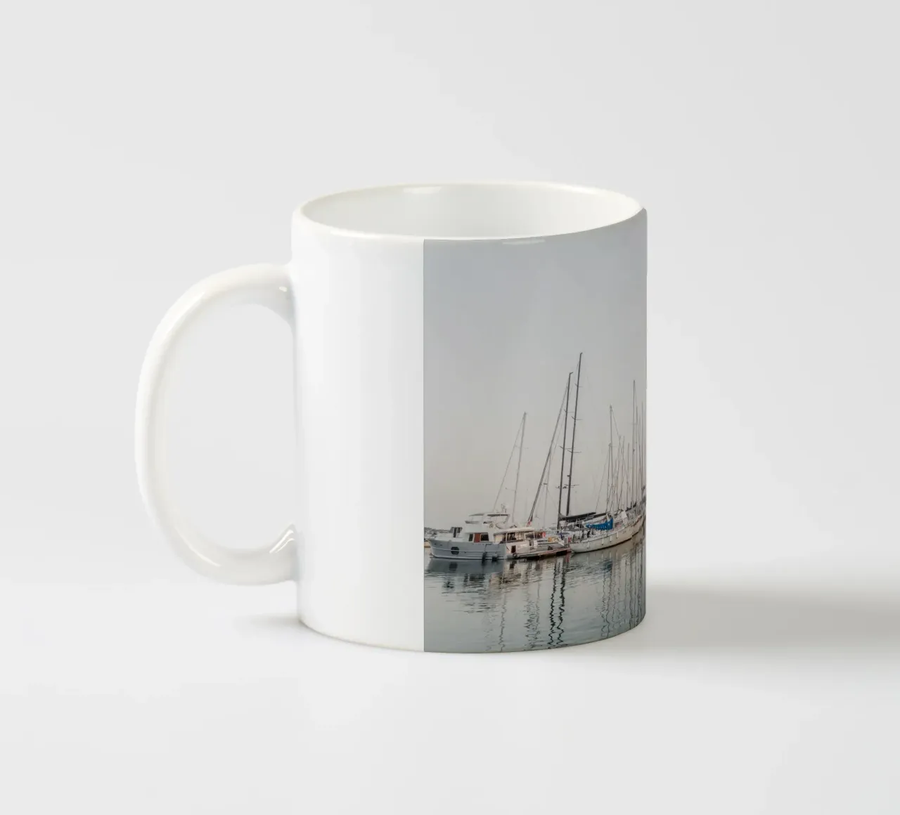 Sailboats in Sicily tazza in ceramica da photolovers