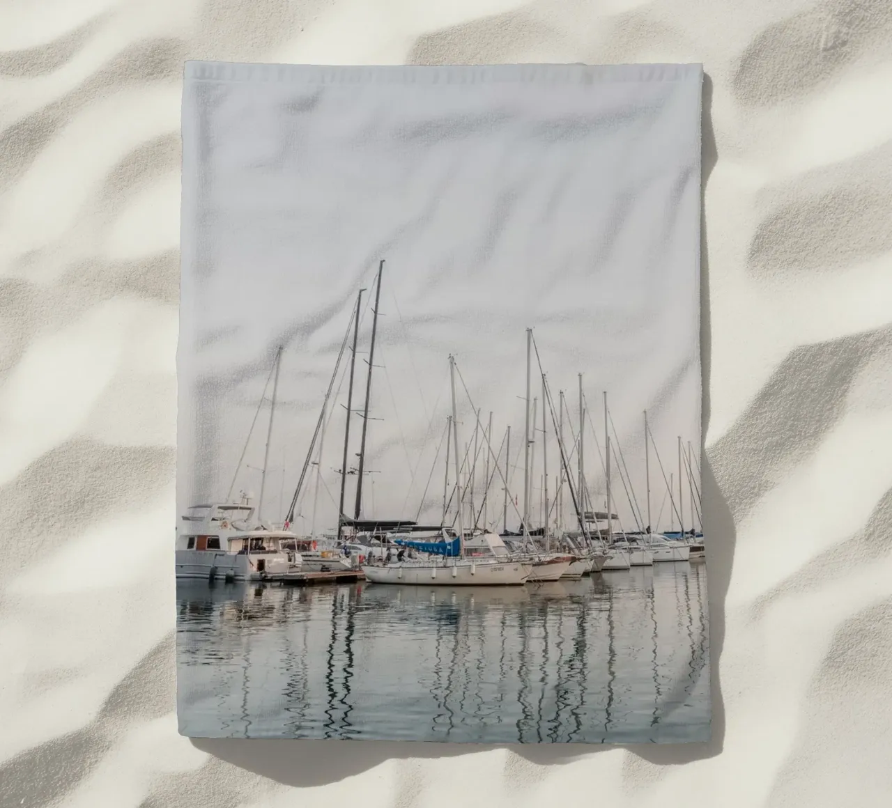 Sailboats in Sicily telo mare da photolovers