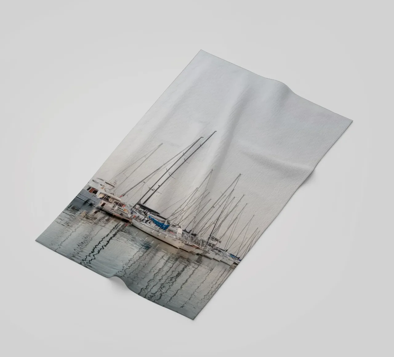 Sailboats in Sicily telo mare da photolovers