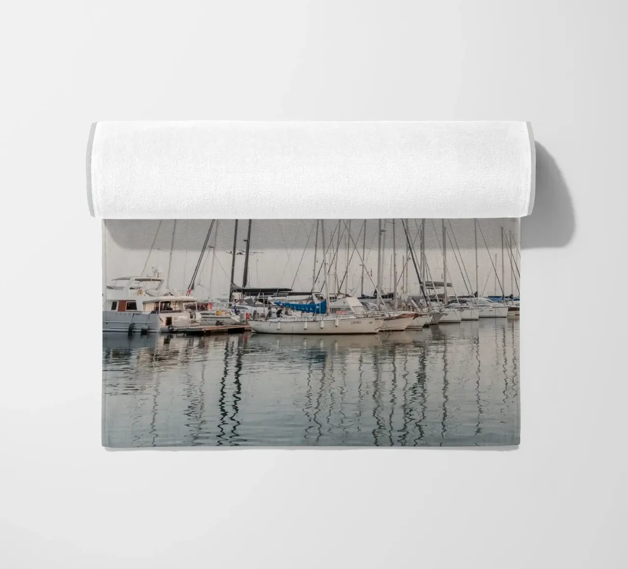 Sailboats in Sicily telo mare da photolovers