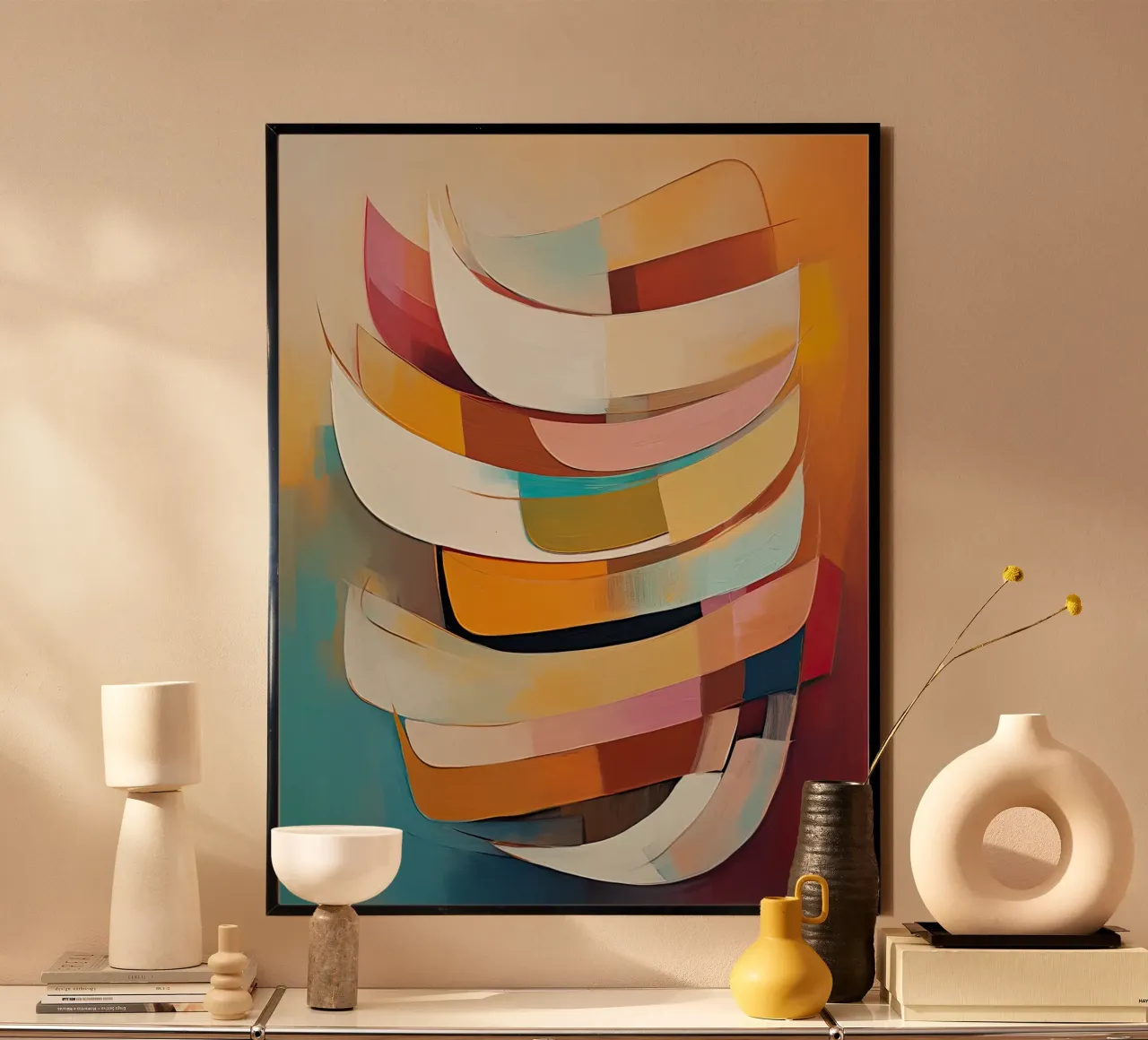 Arte da parete di Imagine poster con telaio in plastica da Imagine