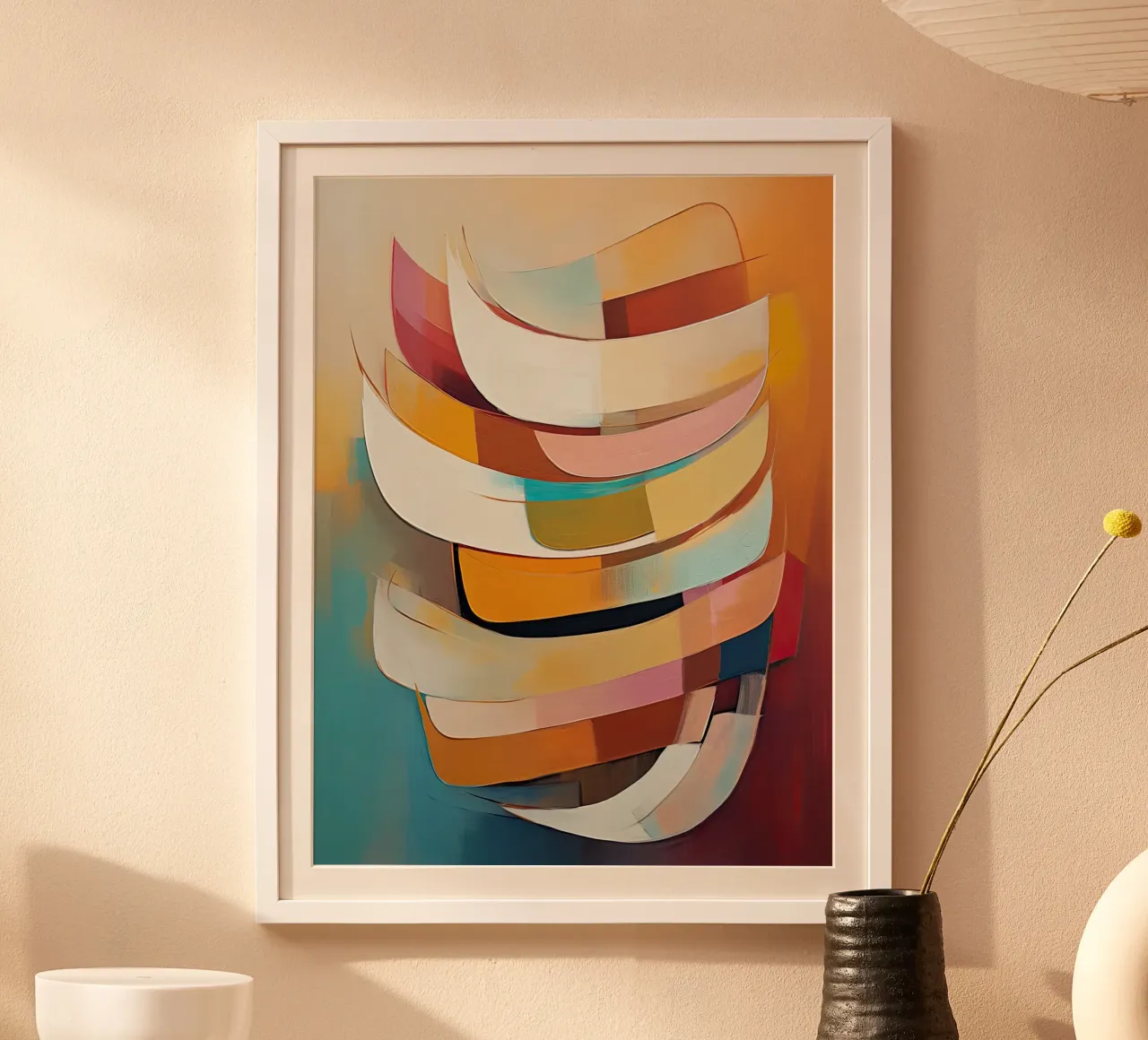 Arte da parete di Imagine poster con telaio in plastica da Imagine