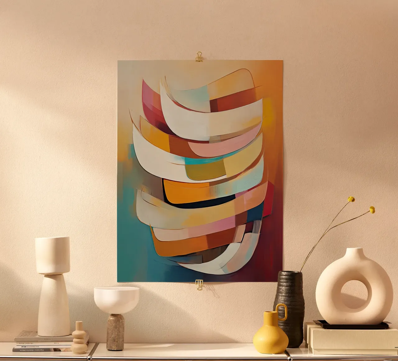 Arte da parete di Imagine poster con telaio in plastica da Imagine