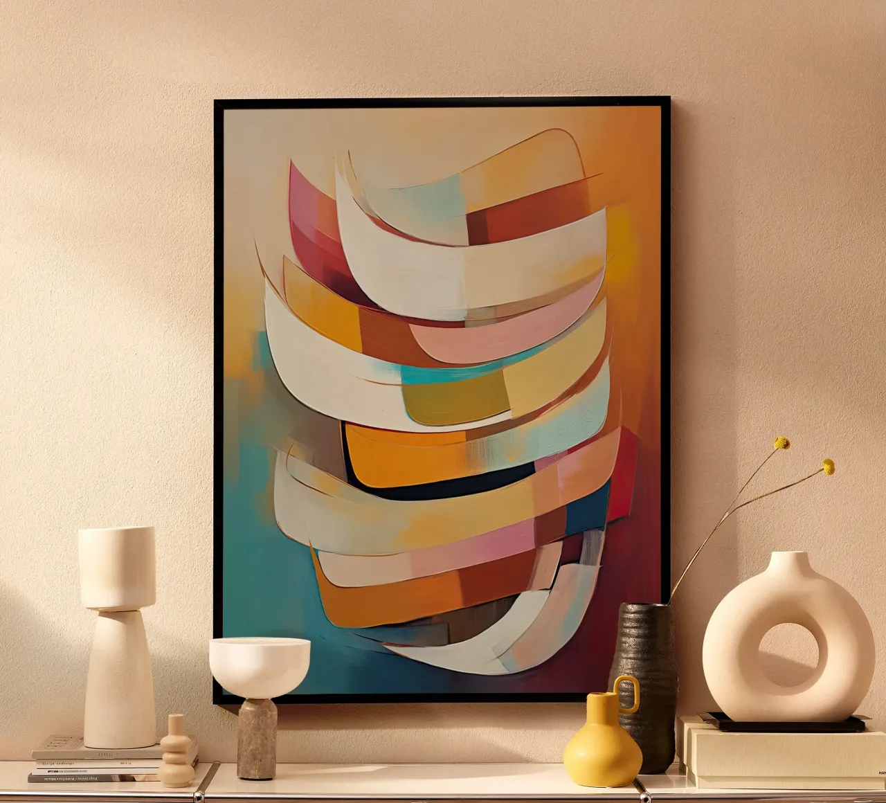 Arte da parete di Imagine poster con telaio in plastica da Imagine