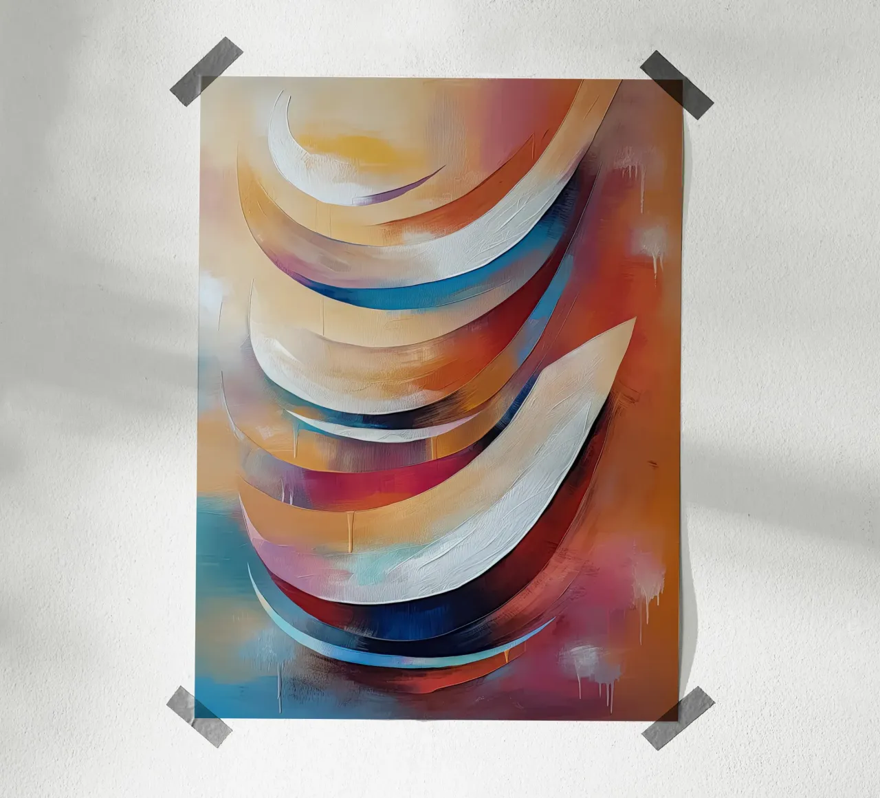 Arte da parete di Imagine poster con telaio in plastica da Imagine