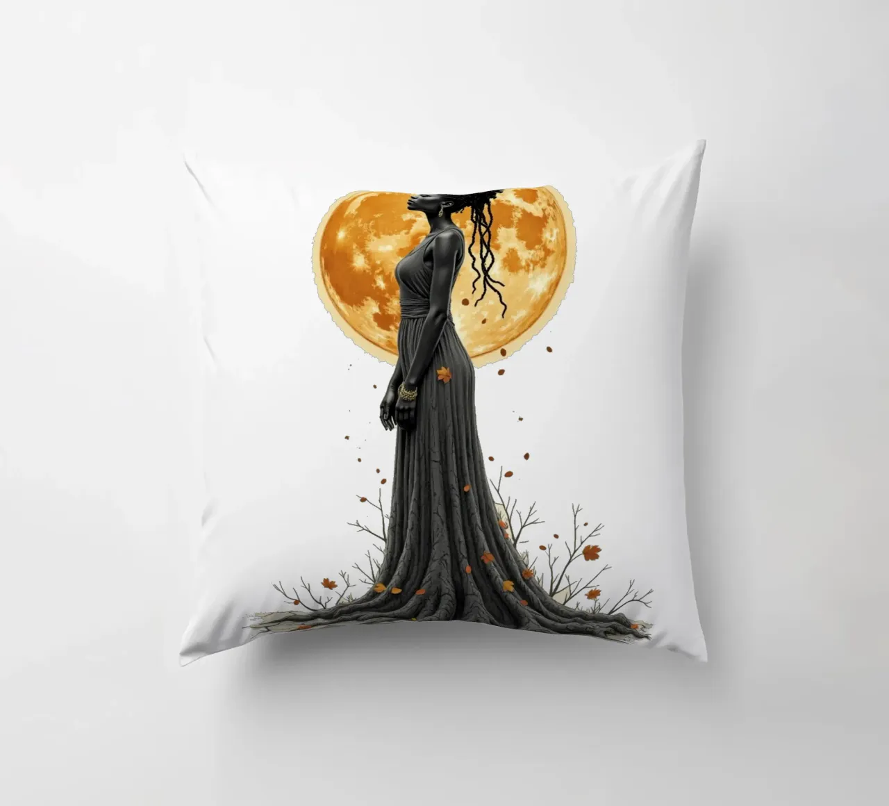 Figlie d'oro: Radici lunari cuscino da Dustlight Atelier