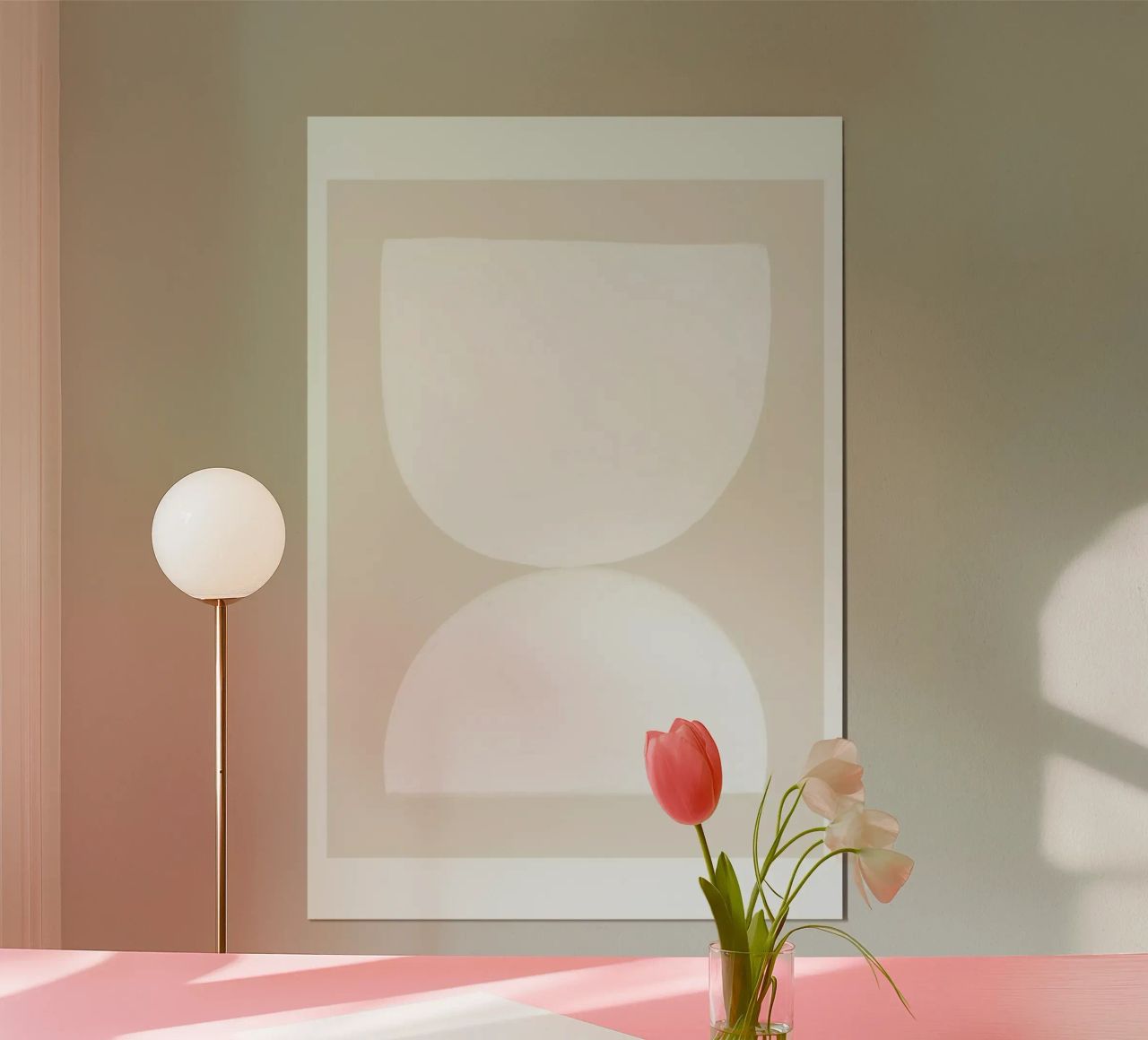 Rumi White poster with plastic frame by Mottos by Sinan Saydik
