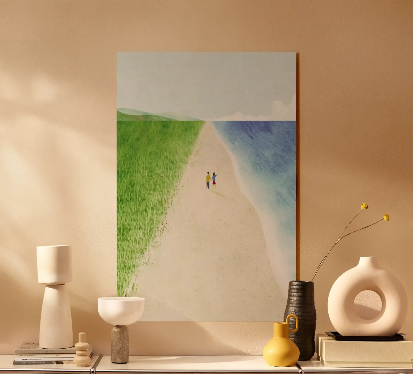 Wild Beach plexiglas de Henry Rivers