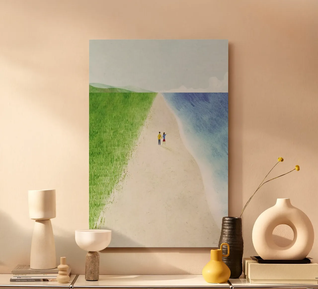 Wild Beach aluminio dibond de Henry Rivers