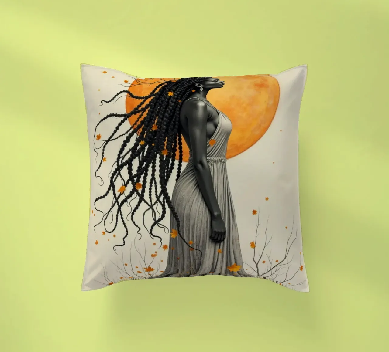 Figlie d'oro: Radiosità d'autunno cuscino da Dustlight Atelier