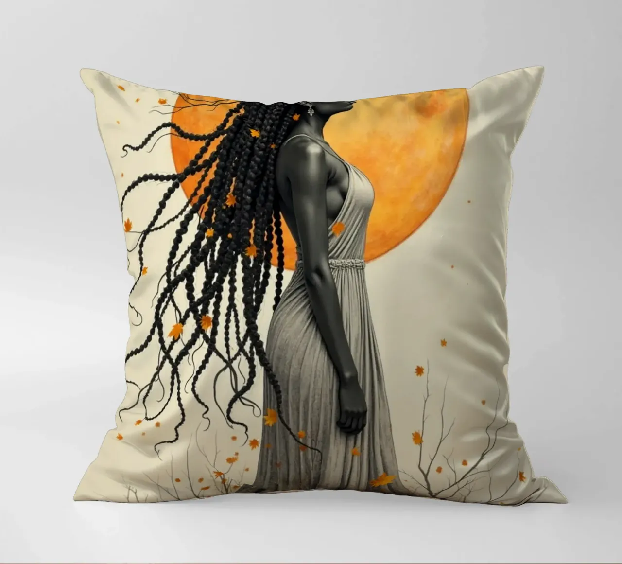 Figlie d'oro: Radiosità d'autunno cuscino da Dustlight Atelier