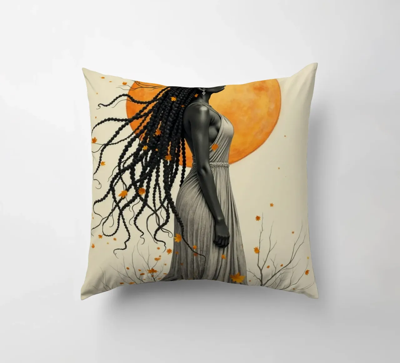 Figlie d'oro: Radiosità d'autunno cuscino da Dustlight Atelier