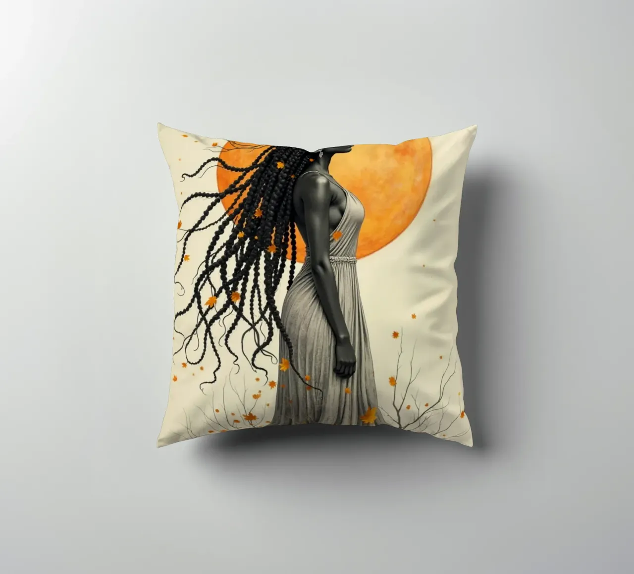 Figlie d'oro: Radiosità d'autunno cuscino da Dustlight Atelier