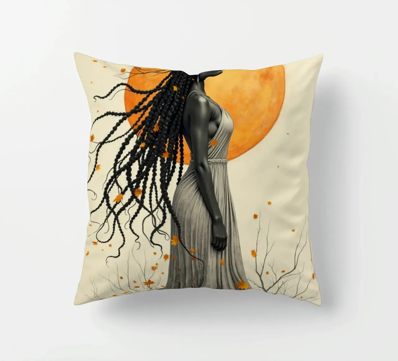 Figlie d'oro: Radiosità d'autunno cuscino da Dustlight Atelier