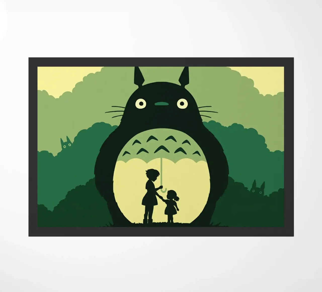 My Neighbor Totoro doormat by Alice Slatera