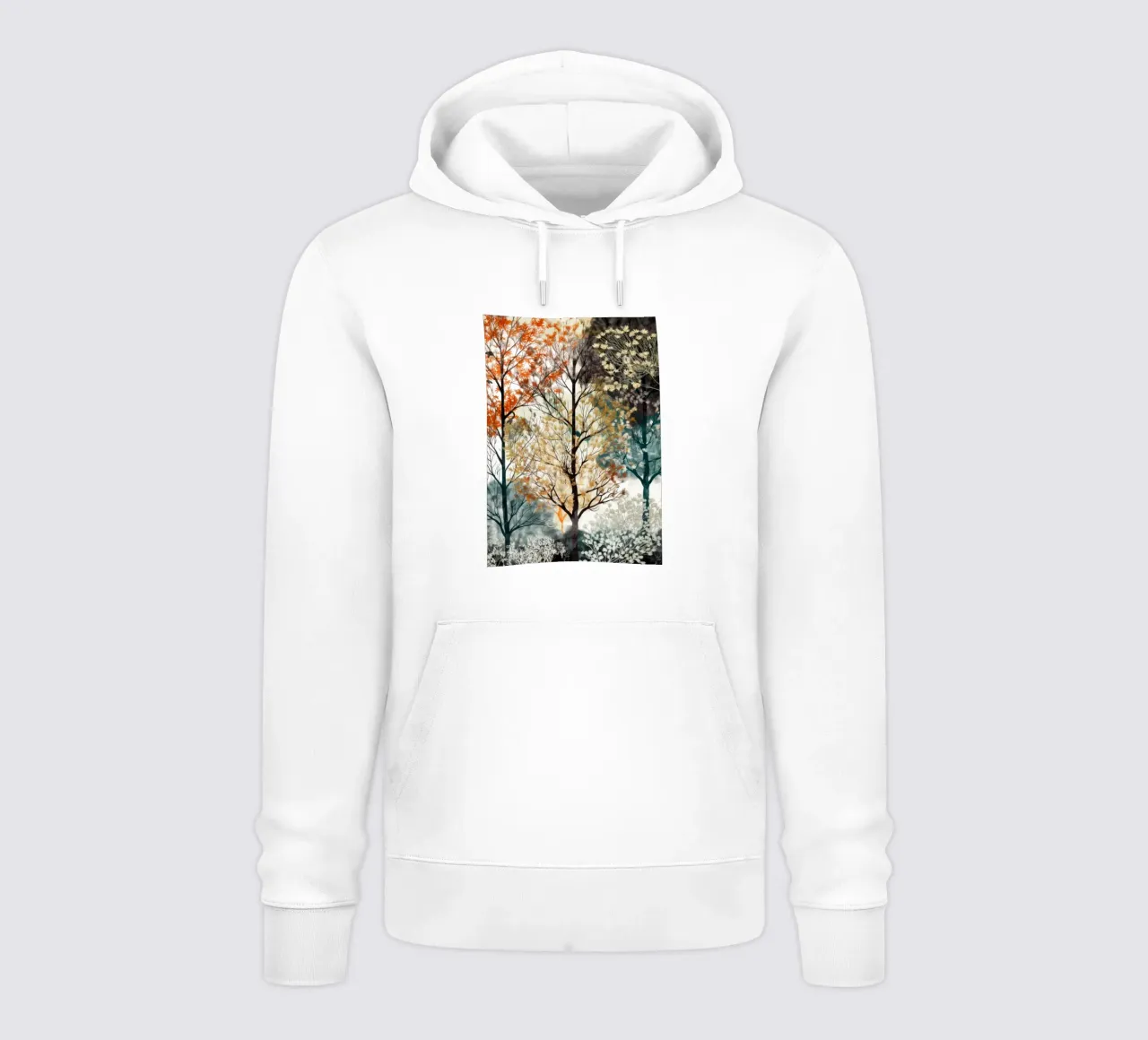 Alberi felpa con cappuccio da Lionmixart