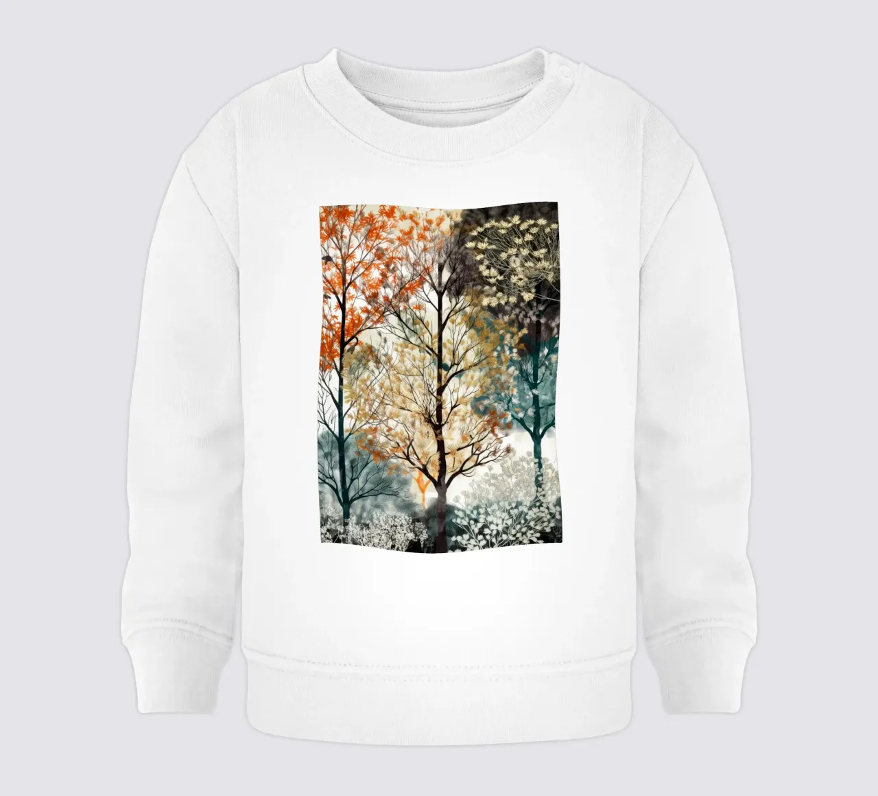 Alberi felpa neonato da Lionmixart