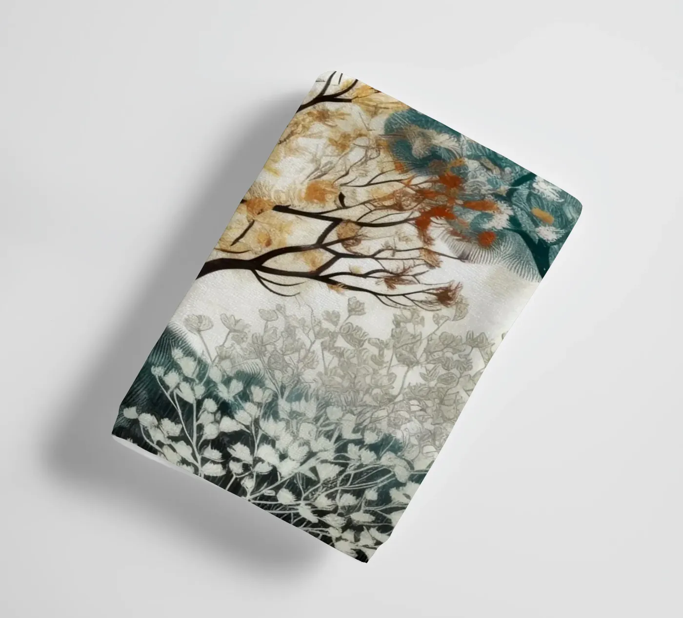 Trees towel by Lionmixart
