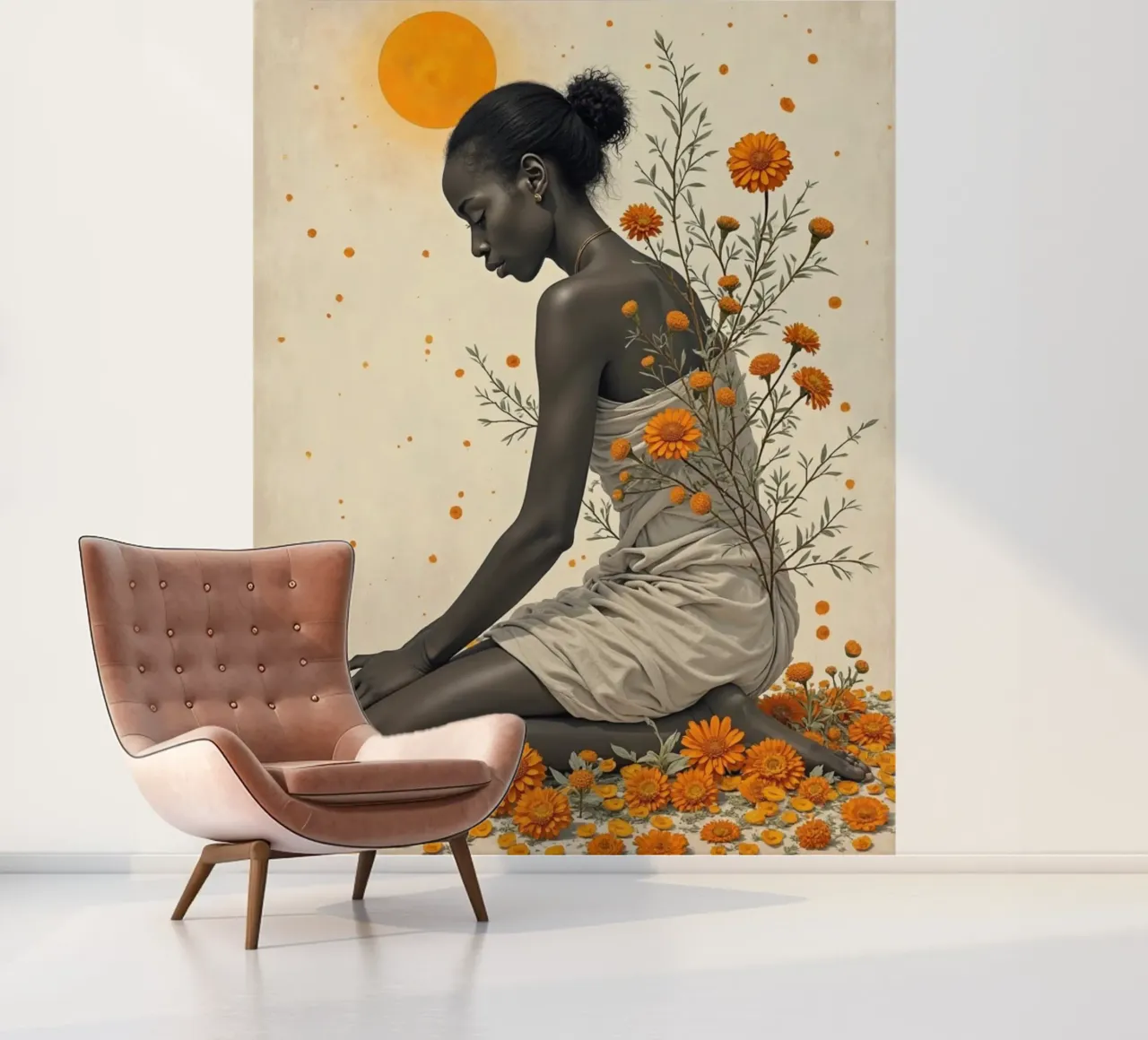 Golden Daughters: Bloom of Serenity photo wallpaper by Dustlight Atelier