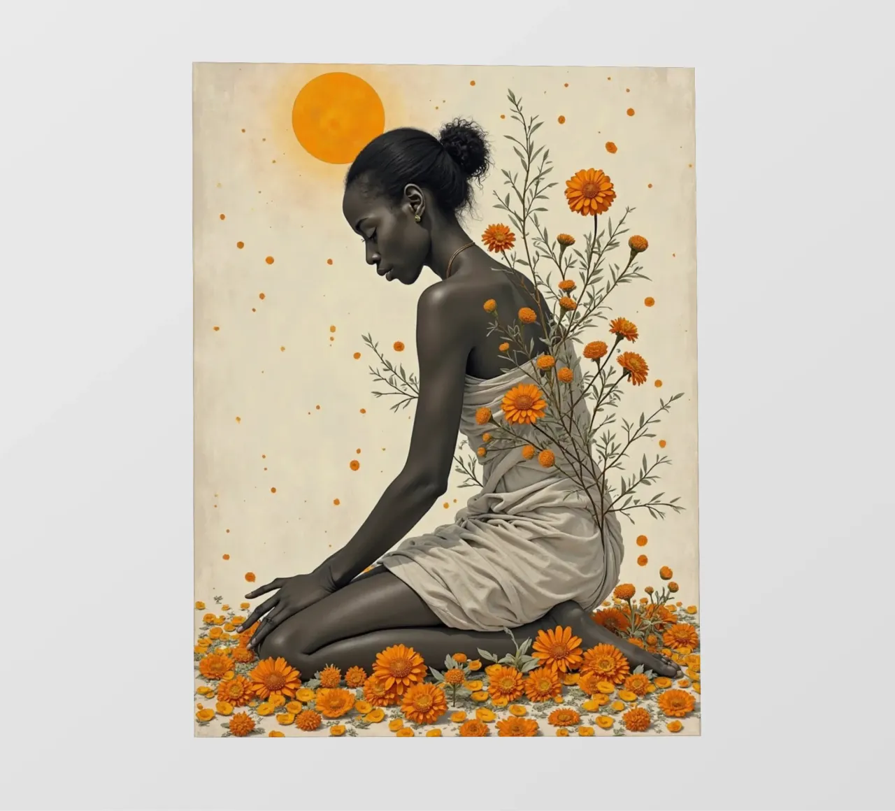Golden Daughters: Bloom of Serenity photo wallpaper by Dustlight Atelier