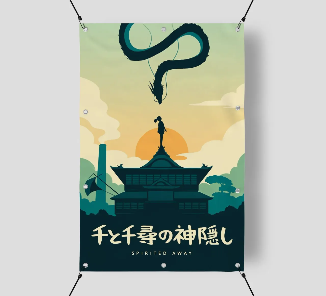Spirited Away telo in pvc da Alice Slatera