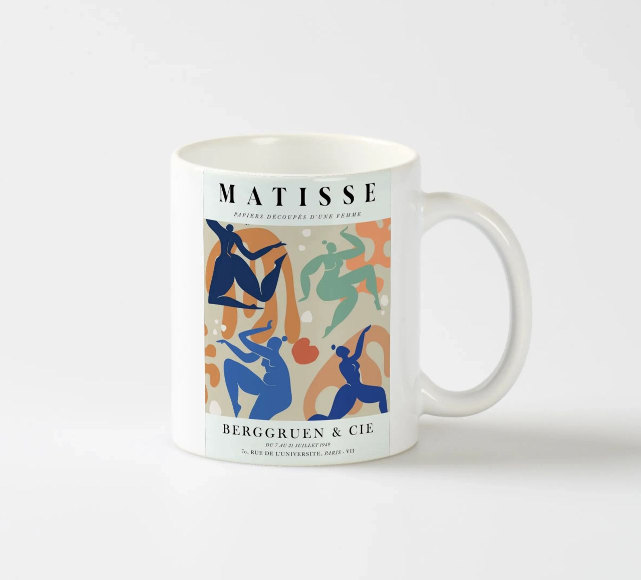 curva di semplificazione delle donne tazza in ceramica da glempo shop