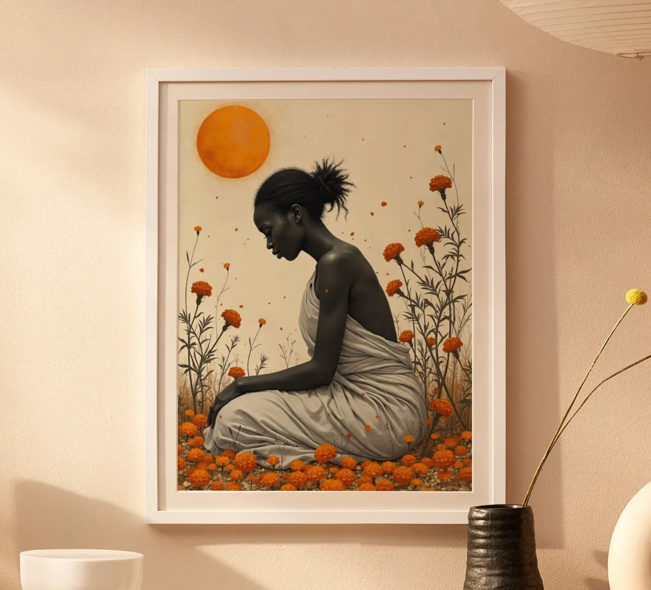 Figlie d'oro: Calendule che sussurrano poster da Dustlight Atelier