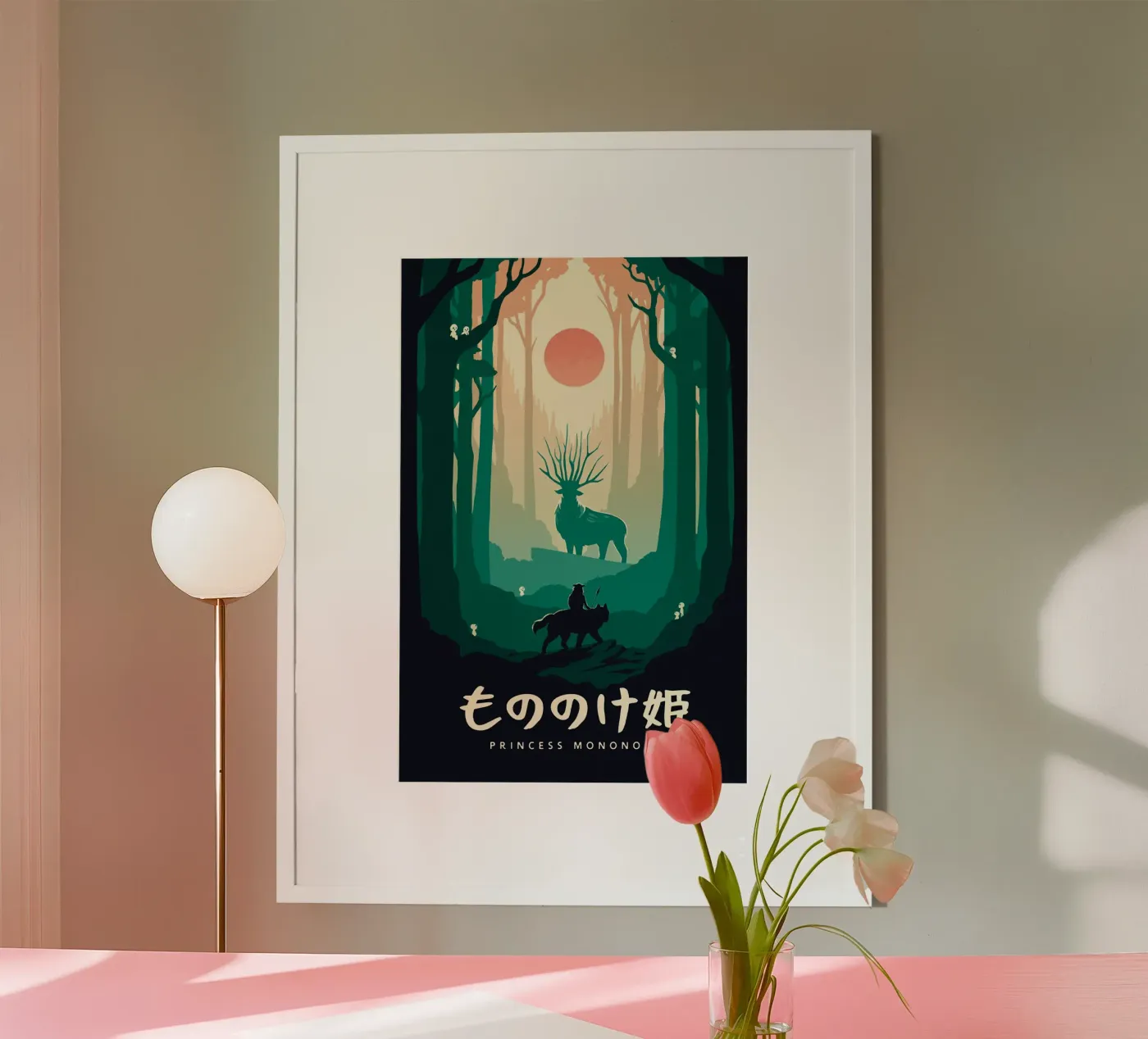Princess Mononoke poster da Alice Slatera