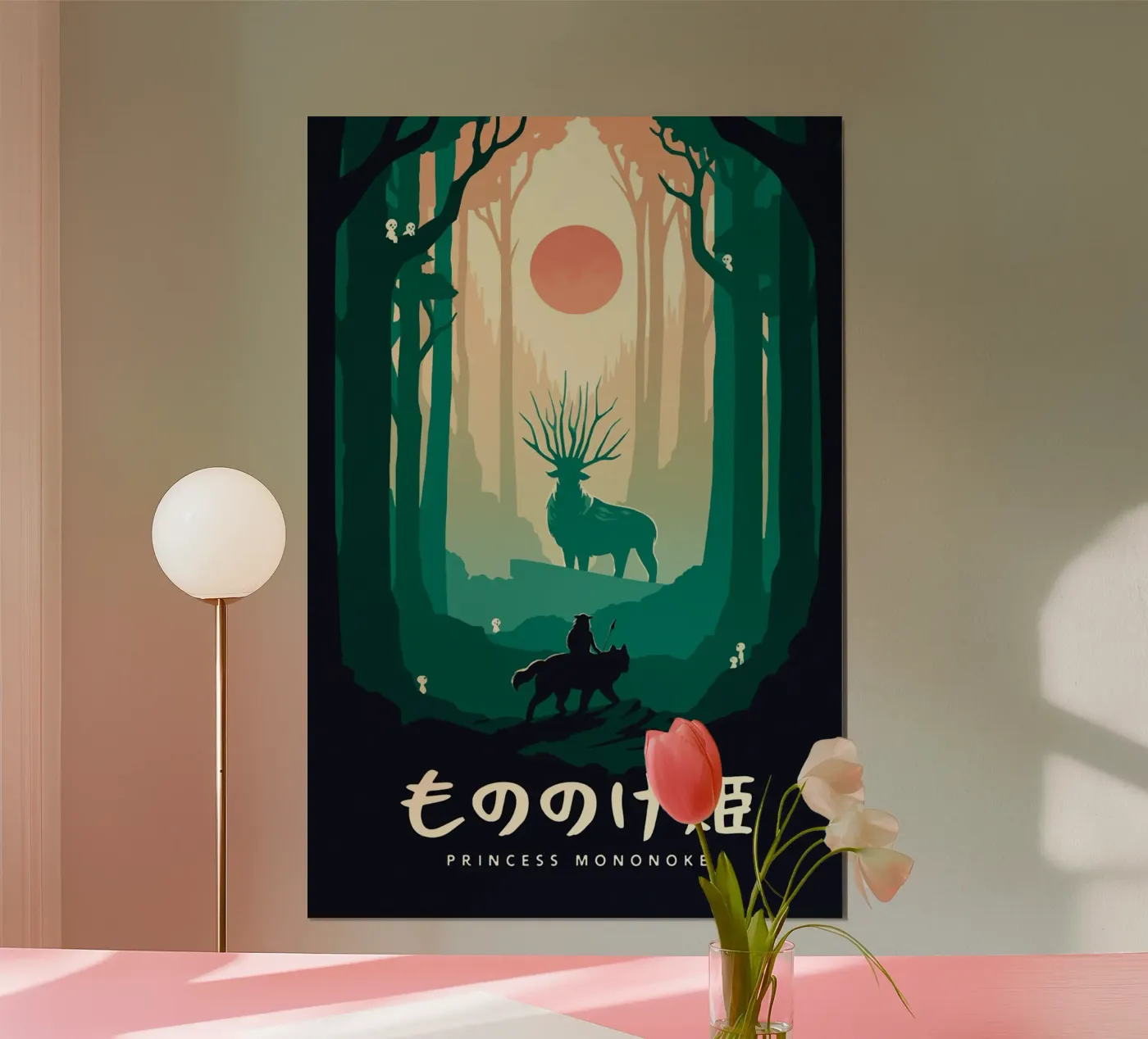 Princess Mononoke poster da Alice Slatera