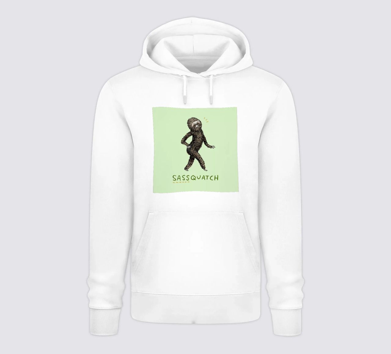 Sassquatch felpa con cappuccio da Sophie Corrigan
