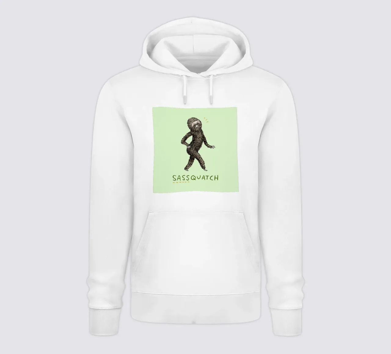 Sassquatch felpa con cappuccio da Sophie Corrigan